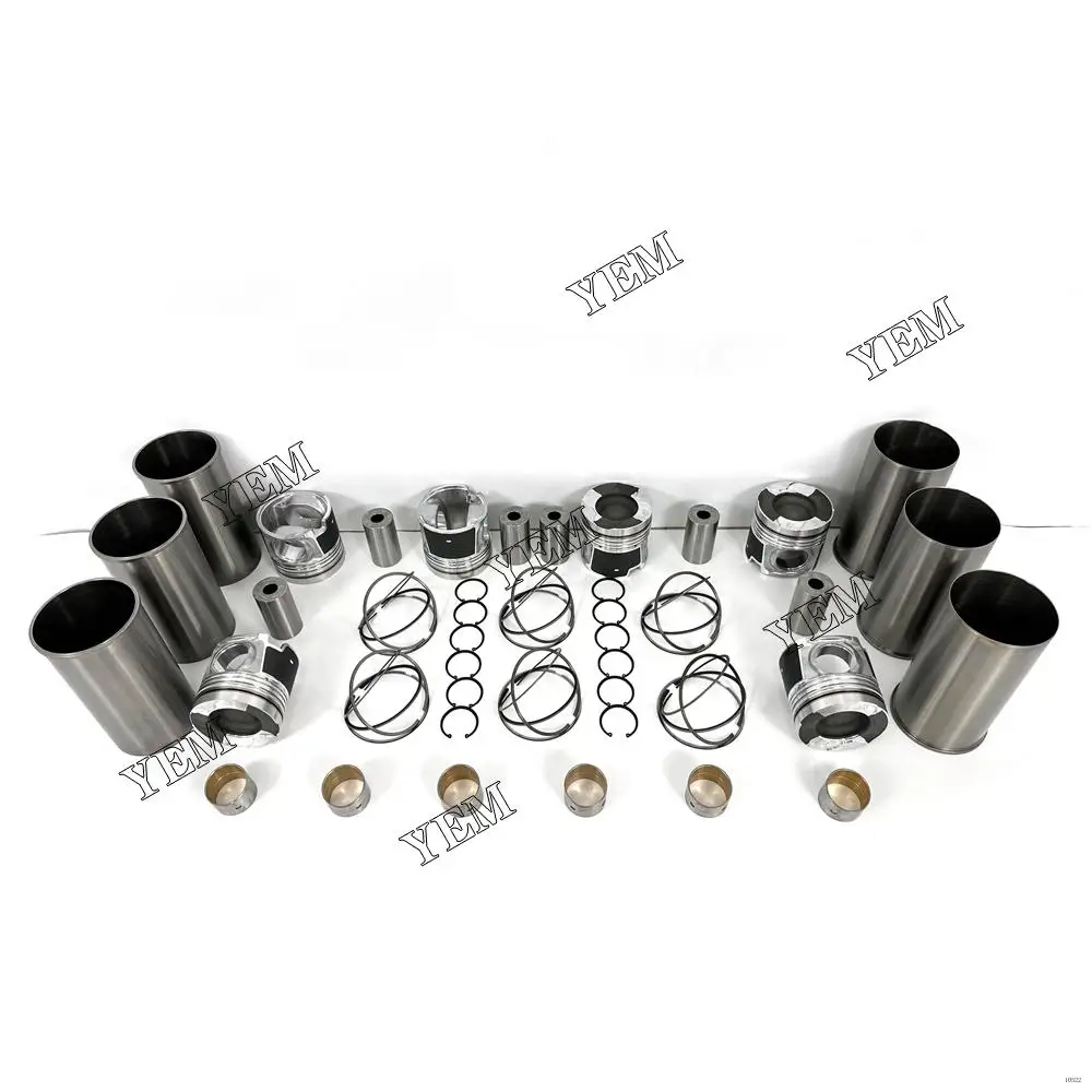 6UZ1 Liner Kit With Cylinder Piston Rings for Isuzu