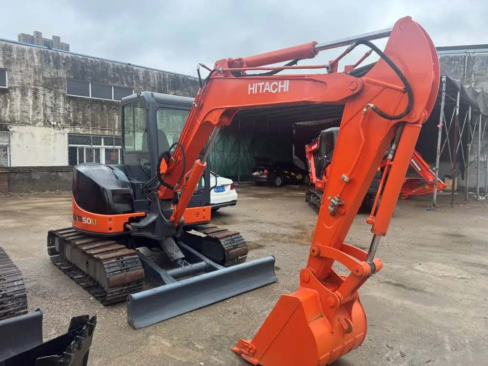 small-ily箱無し Reliable Second Hand Hitachi ZX50 small Hydraulic Crawler