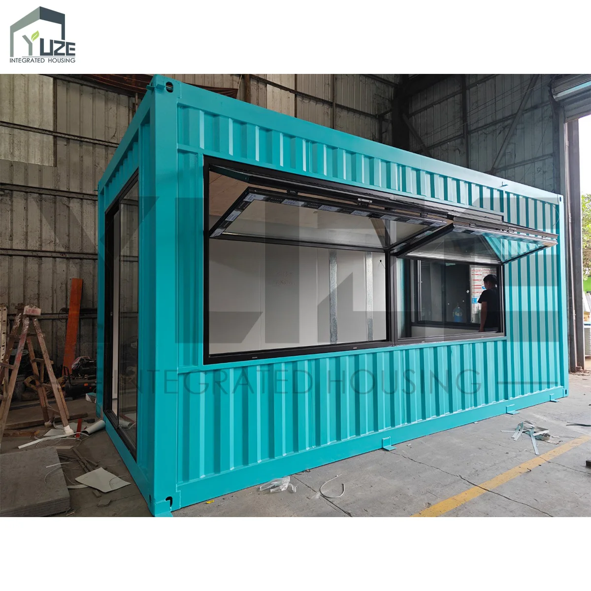 Popular Design Customizable Steel Structure Mobile Modular Shipping Pop up Shop Container