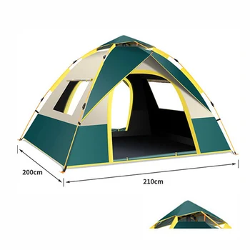 Wholesale Camping Tent Automatic Tent Outdoor Camping Kids Pop Up Base Tent Mesh Outdoor Camping
