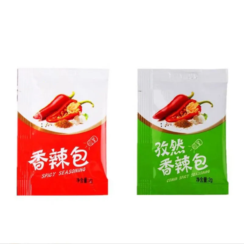 Magic Brand 3000pcs Low Moq Custom Printed Small Disposable Condiment Bag Sauce Seasoning Plastic Packets