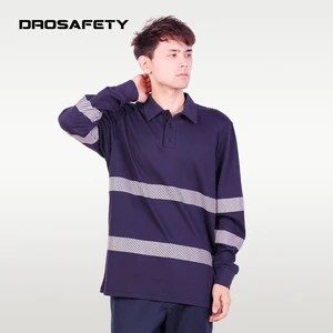 Shipbuilding OEM Workwear Safety Protective Fire Resistant Clothing Work Clothes Knitted Frc Sweatshirt