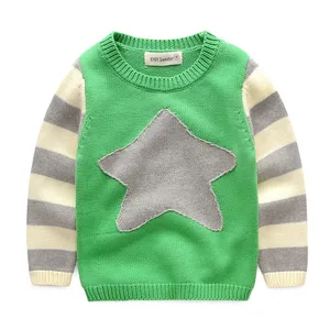 Kids Custom Brand Winter Casual Wear Knitted Sweater Made In China
