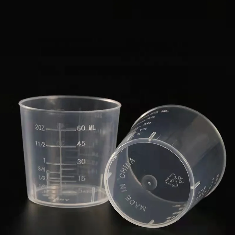 small plastic measuring cup 60ml