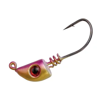 New Arrival Hotsale Jig Head Fishing Hook 3D Eyes Screw Lock Jighead – Metal Jig – view 4