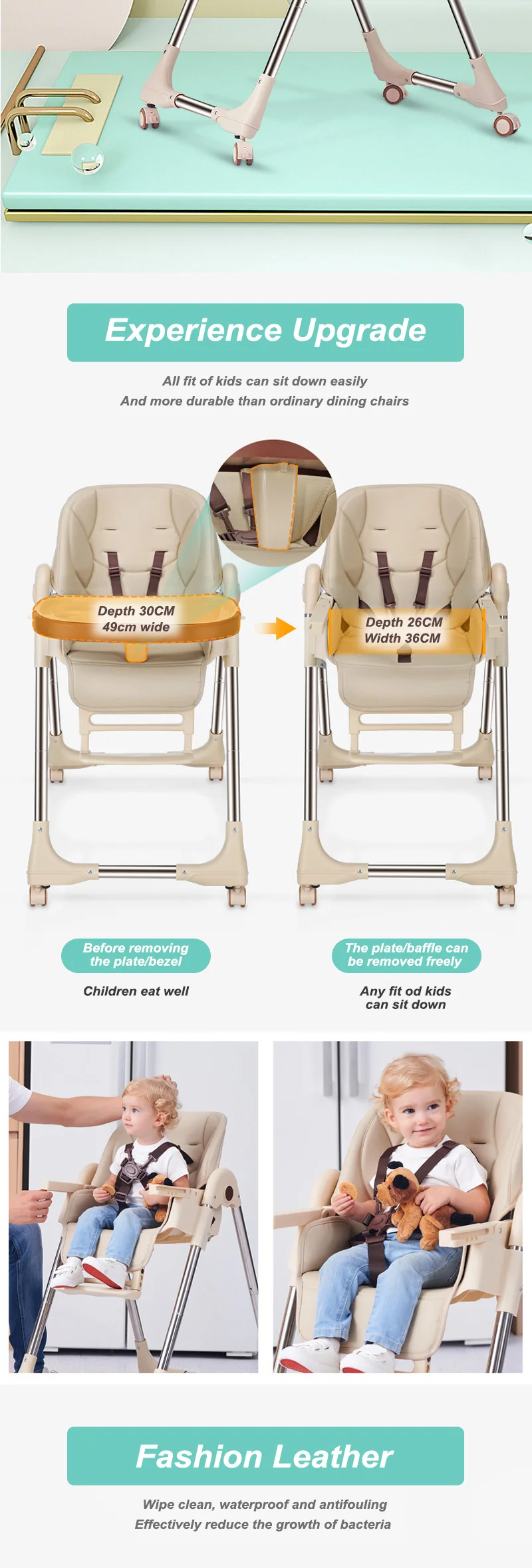 Kiddie Price Portable Multi-function 3-in-1 Acrylic Foldable Safety Dining Adult Plastic Chair for Bathroom Use factory