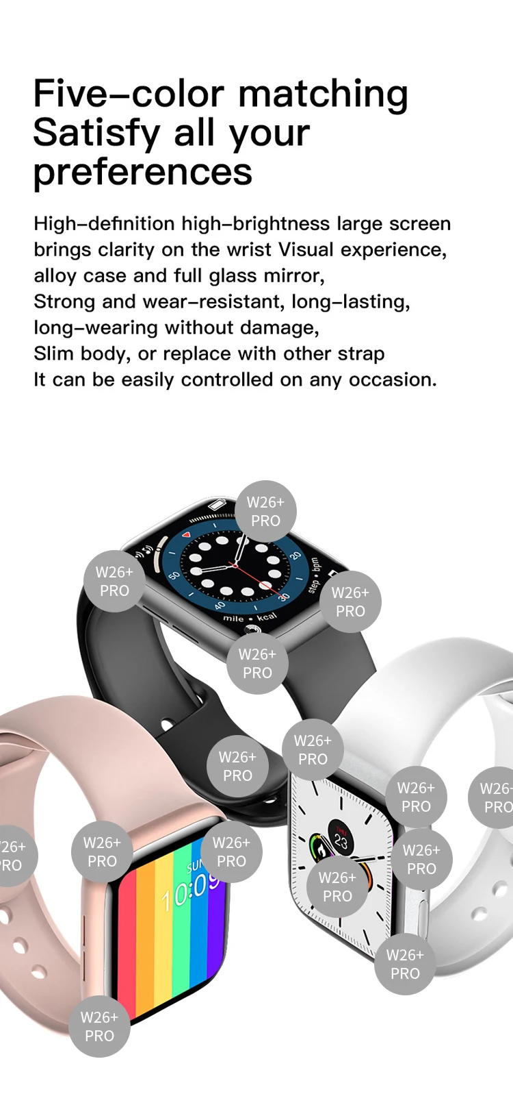 W26+pro smart watch6