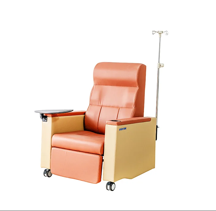 Hospital Used Comfortable Recliner Medical Transfusion Chair Iv
