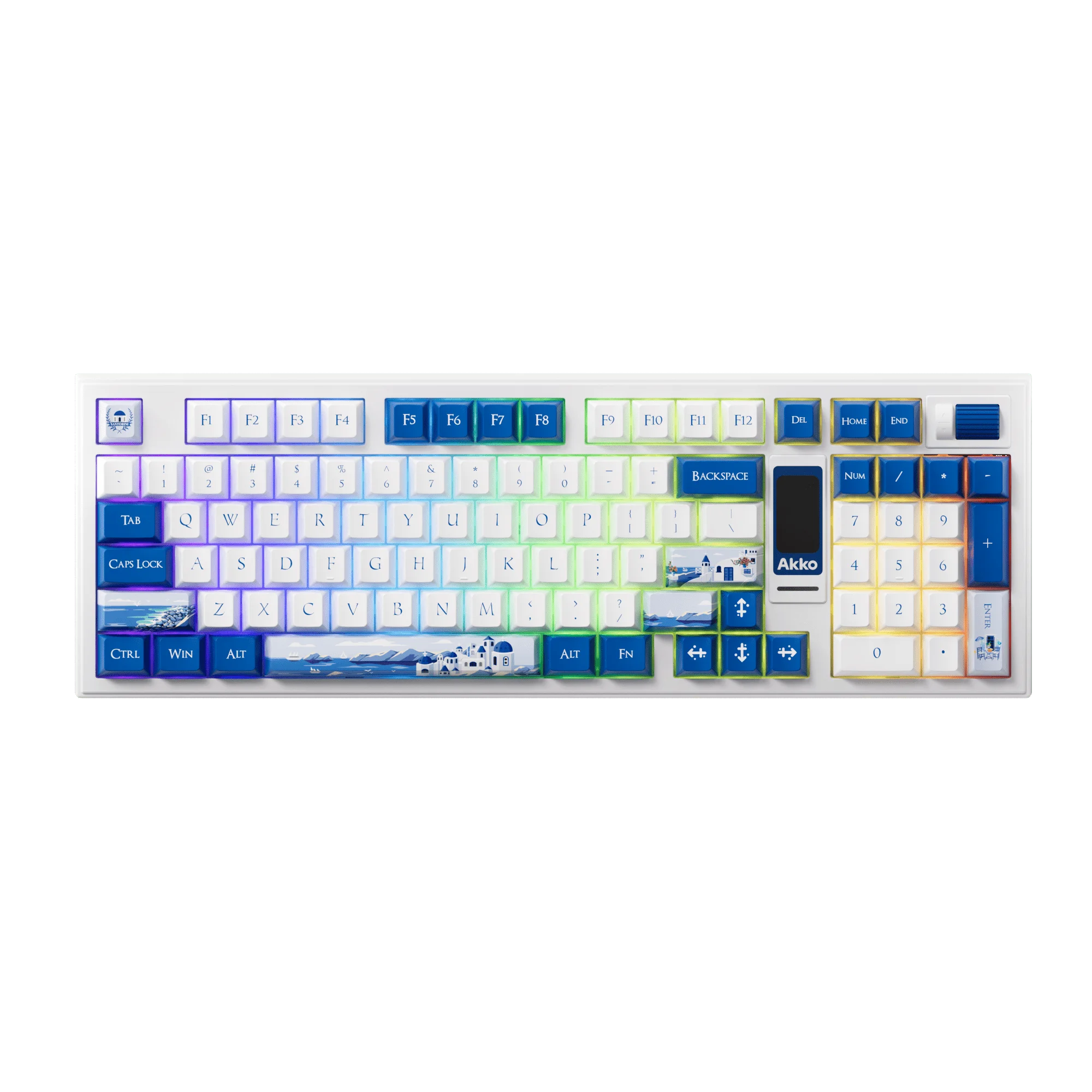 Akko 5098B Mechanical Keyboard - 98 Keys with Screen