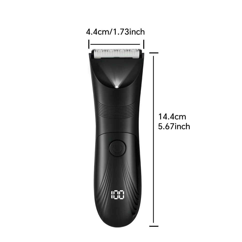 Wholesale Professional & Personal Use Men's Body Grooming Kit Epilator Shaver with Ceramic Body Trimmer for Beard Grooming factory