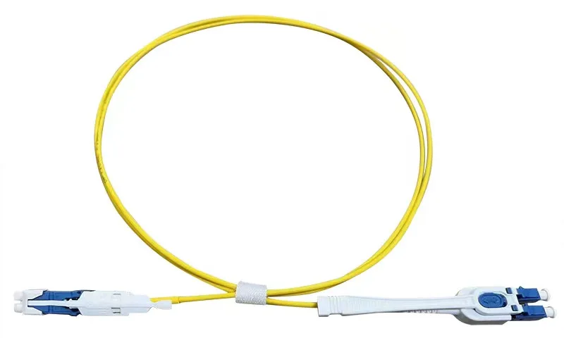 CS UPC -LC UPC Uniboot Duplex 9/125 Singlemode Fiber Optic Patch Cable