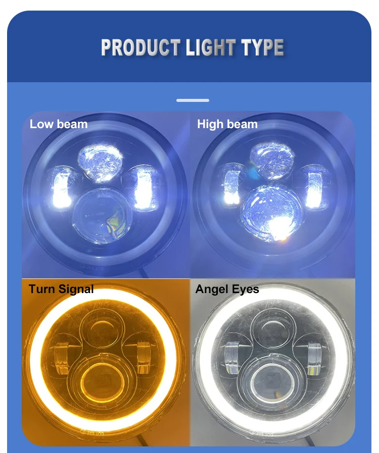 5.75 LEDヘッドライト ハーレーダビッドソン用 楽天市場】5.75インチ LEDヘッドライト ハーレーダビッドソン