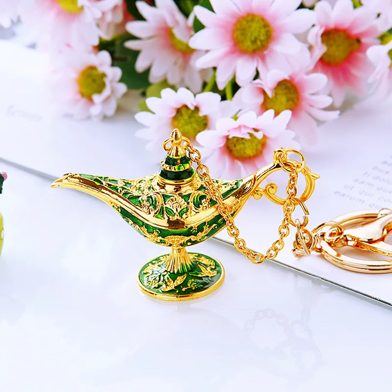 Custom Mini Retro Arabic Style Metal Crafts Aladdin Magic Genie