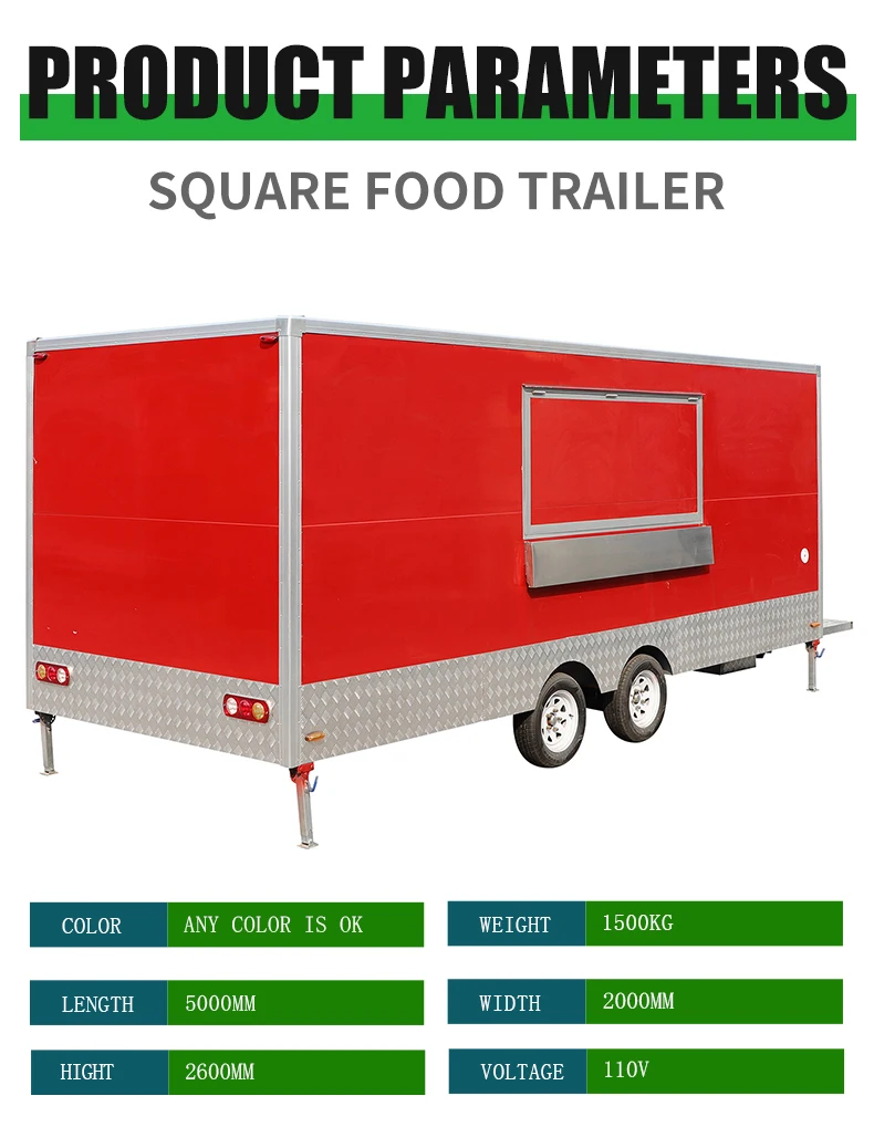 Mobile Food Truck Breakfast Food Truck With Fryer And Full Kitchen