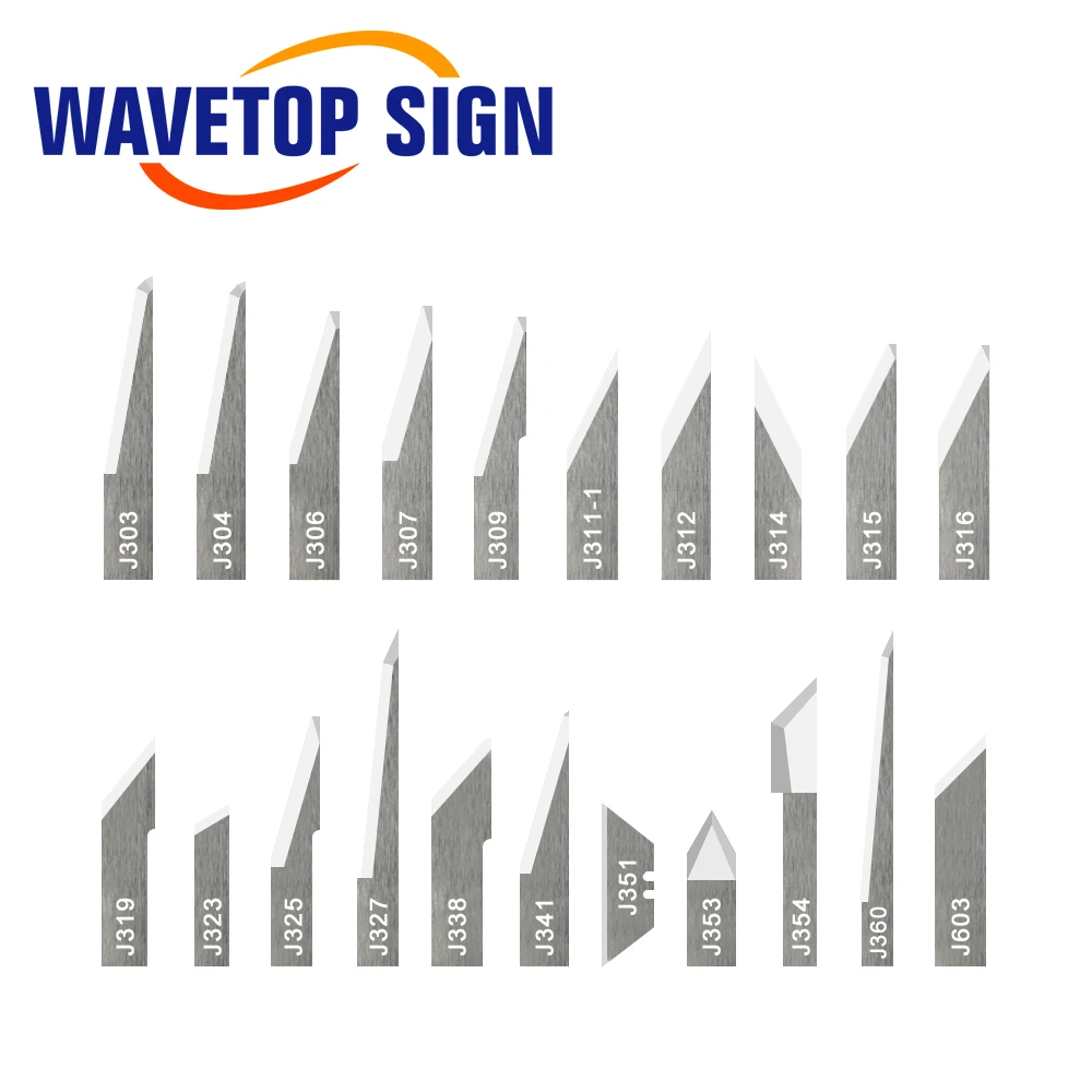 WaveTopSign 10 шт. вибрирующий нож из вольфрамовой стали для