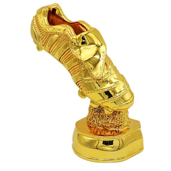 Wholesale Globe 29cm Gold Football Ball Soccer Boots Trophy Golden Boot Trophy