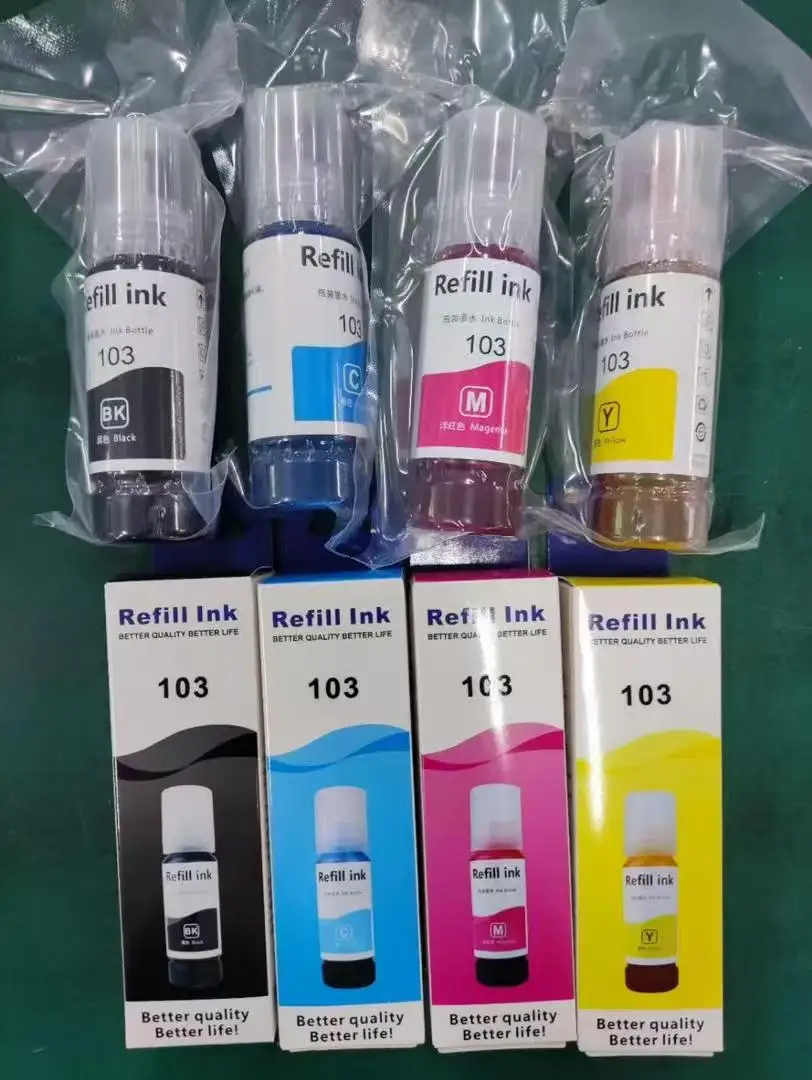 Premium 103 Compatible Color Dye for Ink Refill Kits Enhanced Print ...