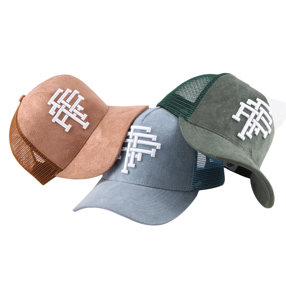 Лидер продаж персонализированные 5-панельные бейсболки бархатные кепки для Дальнобойщика