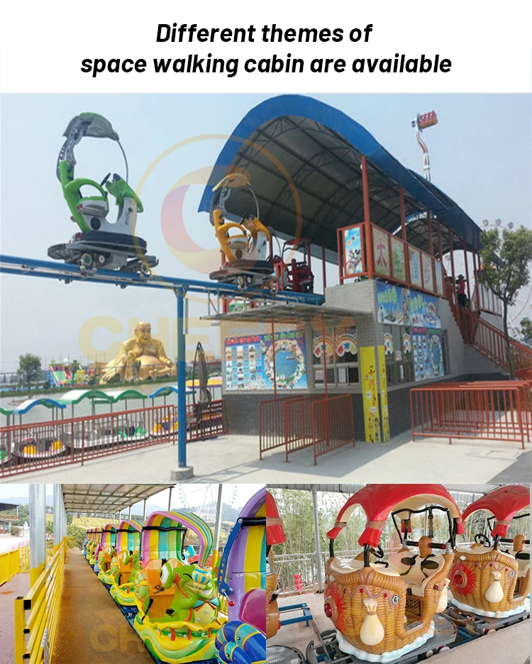 360 Degree Rotary Sightseeing Rides - Space Walk Experience