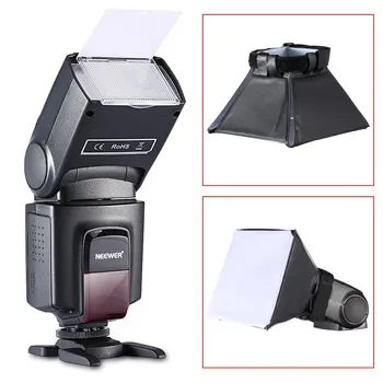 Flash a Luce Rapida Neewer TT560 Speedlite Flash Kit Photography Tt560 Camera Flash Light with Softbox and Remote Control detail image