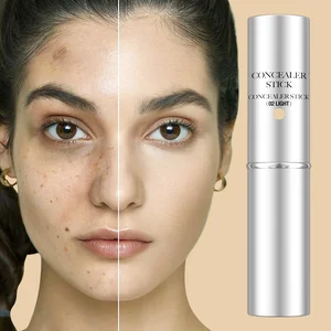 Vinissense 2.5g (02 Light) Concealer Stick Cream Form with Strong Coverage Many Colors Contouring Face Hiding Skin Imperfections