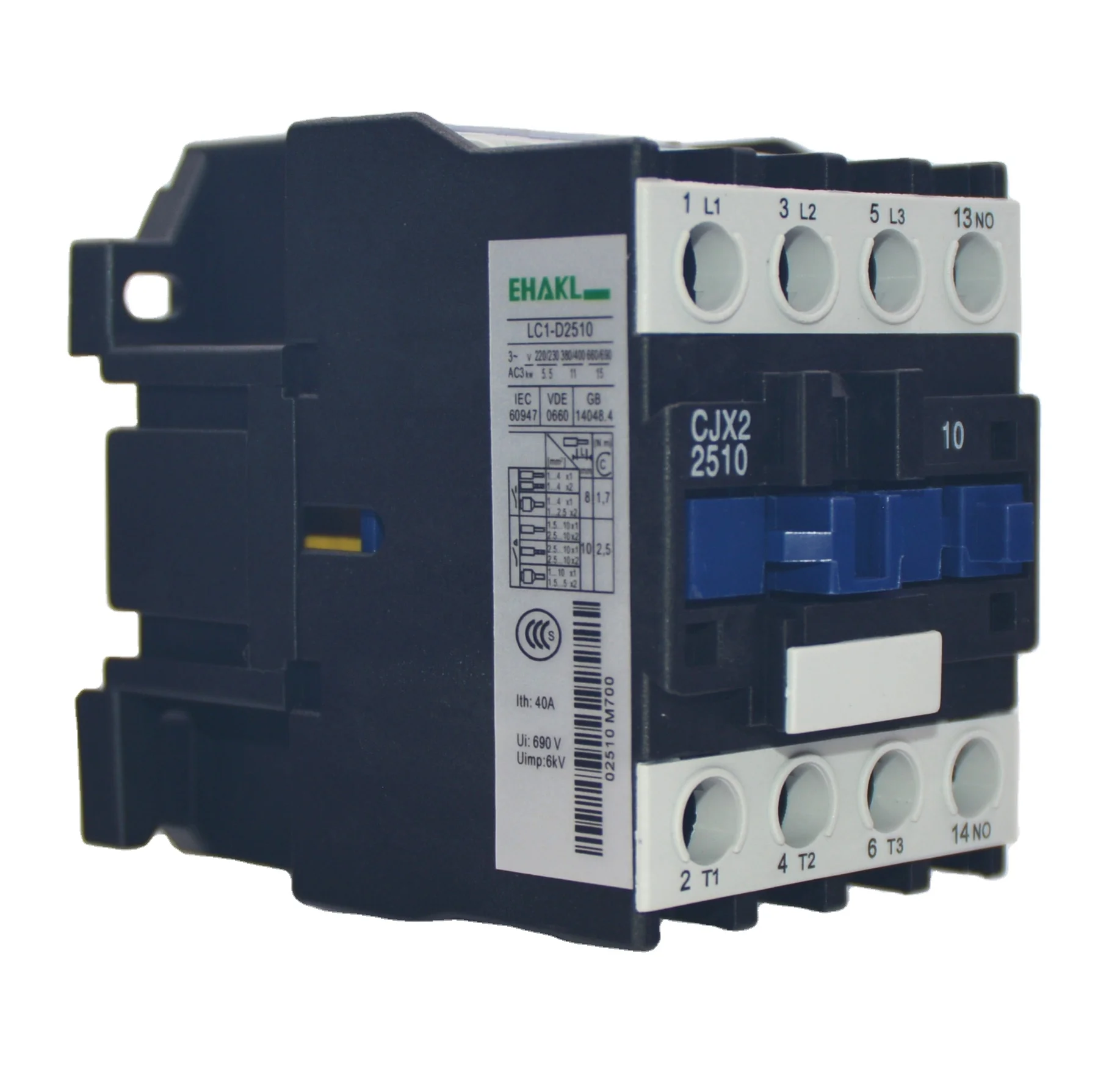 Cjx2 Ac Contactor 220v 380v Factory Low Voltage Contactor