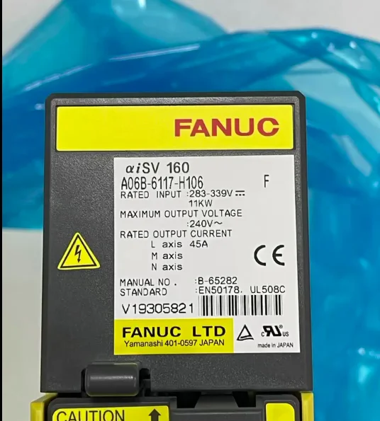 Fanuc Original Cnc Ac Servo Amplifier A06b-6117-h106 - Buy Ac Servo ...