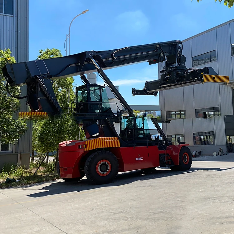Container Reach Stacker 45000kg Container Handler Work at the Port Container Crane for Sale