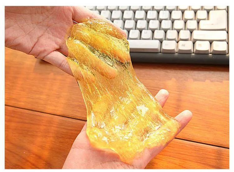 Laptop keyboard cleaning mud keyboard glue cleaning soft glue no dead Angle dust removal glue details