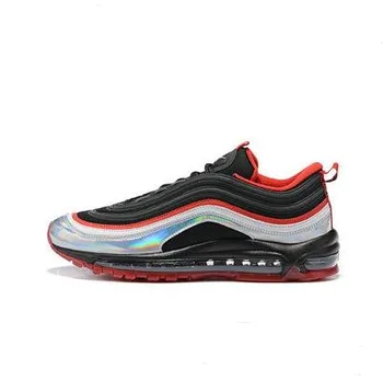 Max 97 OG Joint Silver Bullet Men's Shoe 3M Reflective Smiley Colorful Cushion Women's Running Shoe Couple Shoe