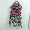 25 roses in rose red-bloomer not included