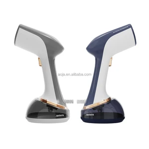 AOJA Electric Handheld Ceramic Steamer 1700W | Fast Heat-Up Travel Iron Anti-Calc for Fabric Wrinkle Removal