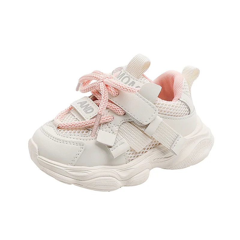 Girls' 2024 Spring New Children's Dad Shoes Lightweight Stylish