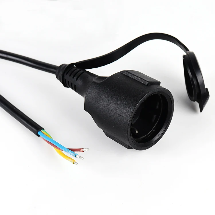 1.5M 1.8M Black High Quality Power Cord with Copper for Laptop Desktop Computer Power Cable C13 C7 C5 factory
