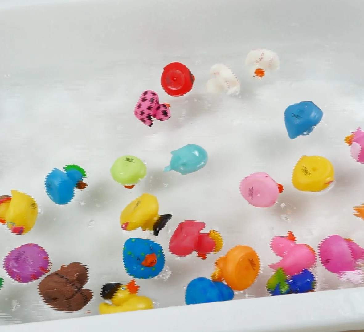 Factory Direct Custom Bathtub Mini Yellow Bulk Rubber Duck Weighted