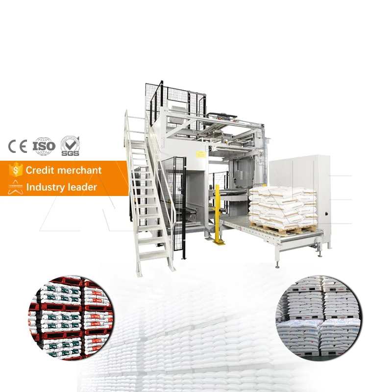 Factory Price High Level Palletizing Machine Wooden Pallet Automated Palletizer Machines High Level Conventional Palletizer