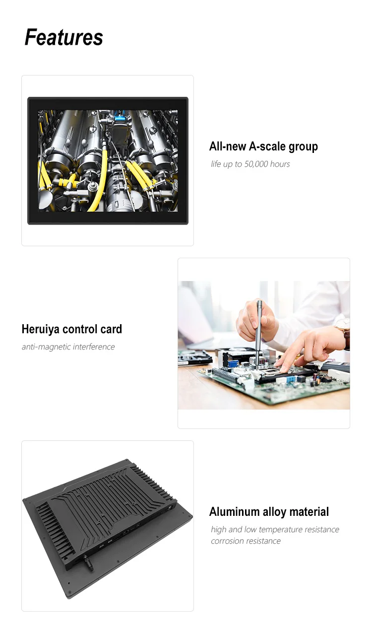 15.6 Inch Industrial Tablet Pure Flat Touch Screen Ip65 Waterproof Panel Pc Android Industrial All in One Pc