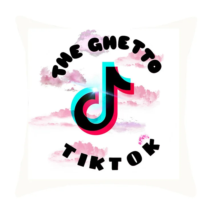 TikTokロゴ入りクッション TikTok ロゴクッション | TikTok