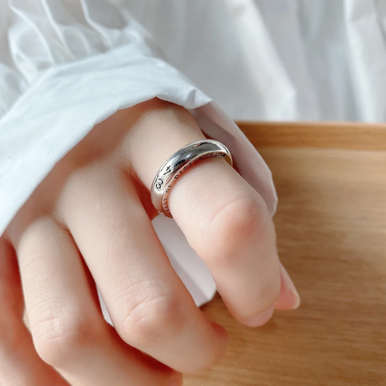 1314 Couple Lovers Stainless Steel Rings Perfect Gift