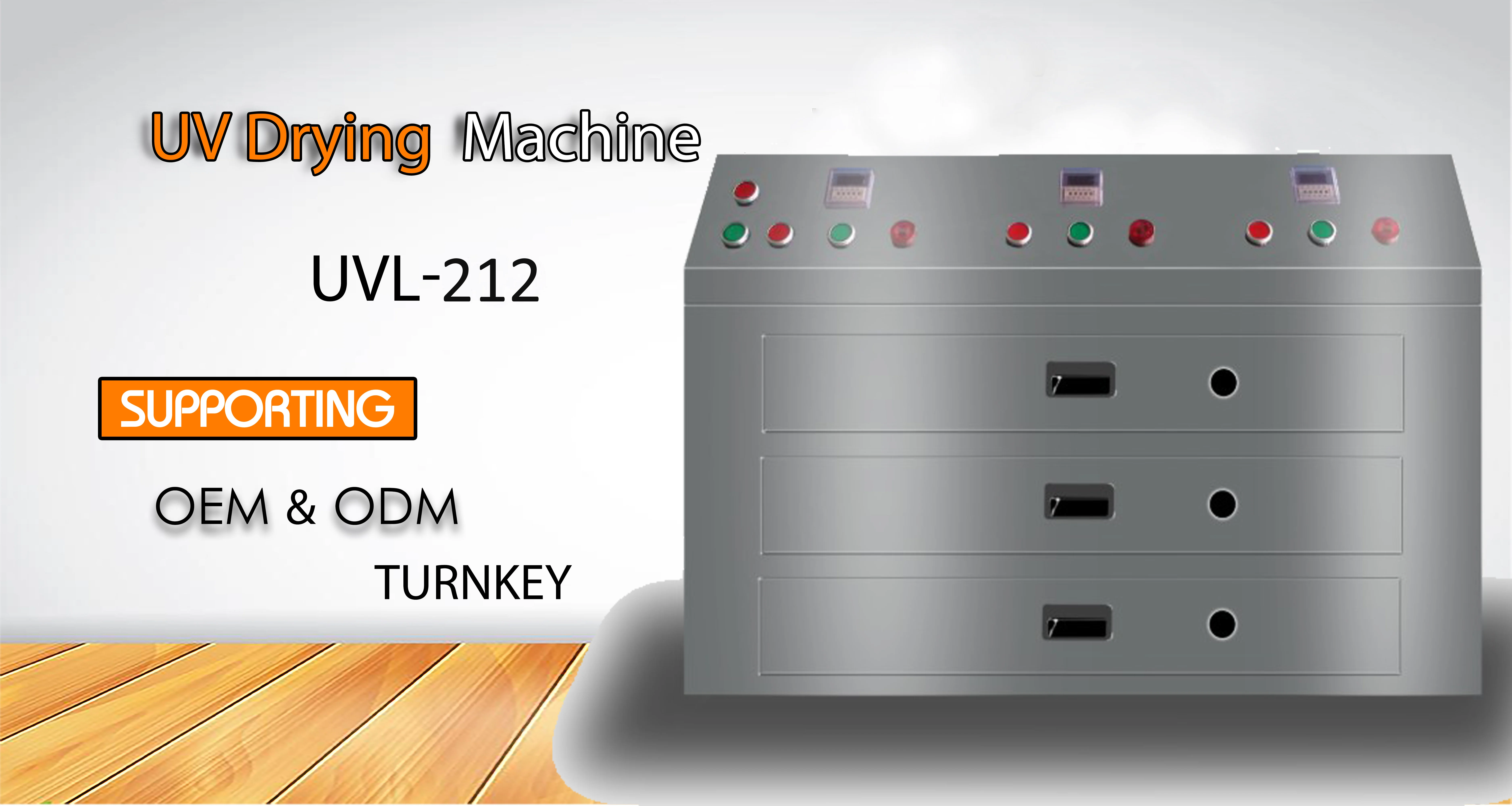 UVL-212 Cold Light Type UV Drying Machine Dry Cured Cabinet For Optics Camera Lens Glass Electronic