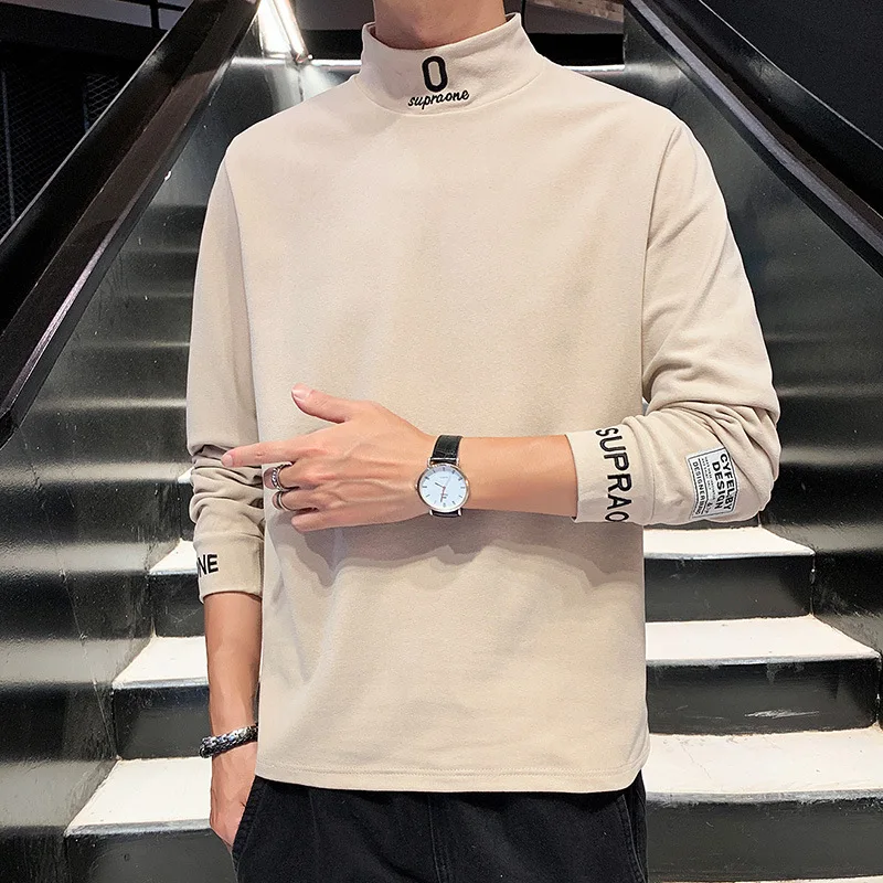 Buy Mock Neck Pullover Sweatshirt Men 
