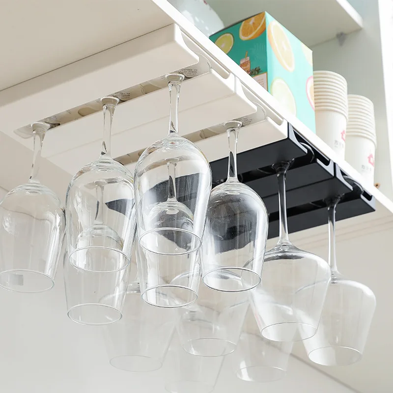 Practical Wine Goblet HolderHanging Shelf-Mounted Drying Rack for ...