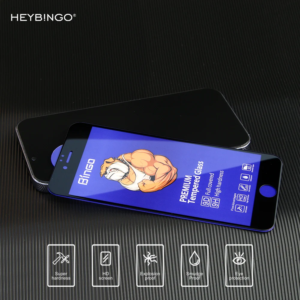 Heybingo Esd 3d 9d Screen Guard Phone Tempered Glass Screen Protectors