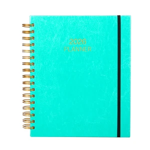 2026-2027 Premium A5 Premium Coil Bound Diary Hardcover Professional Use with Daily Weekly Layouts Spiral Bound Paper Cover