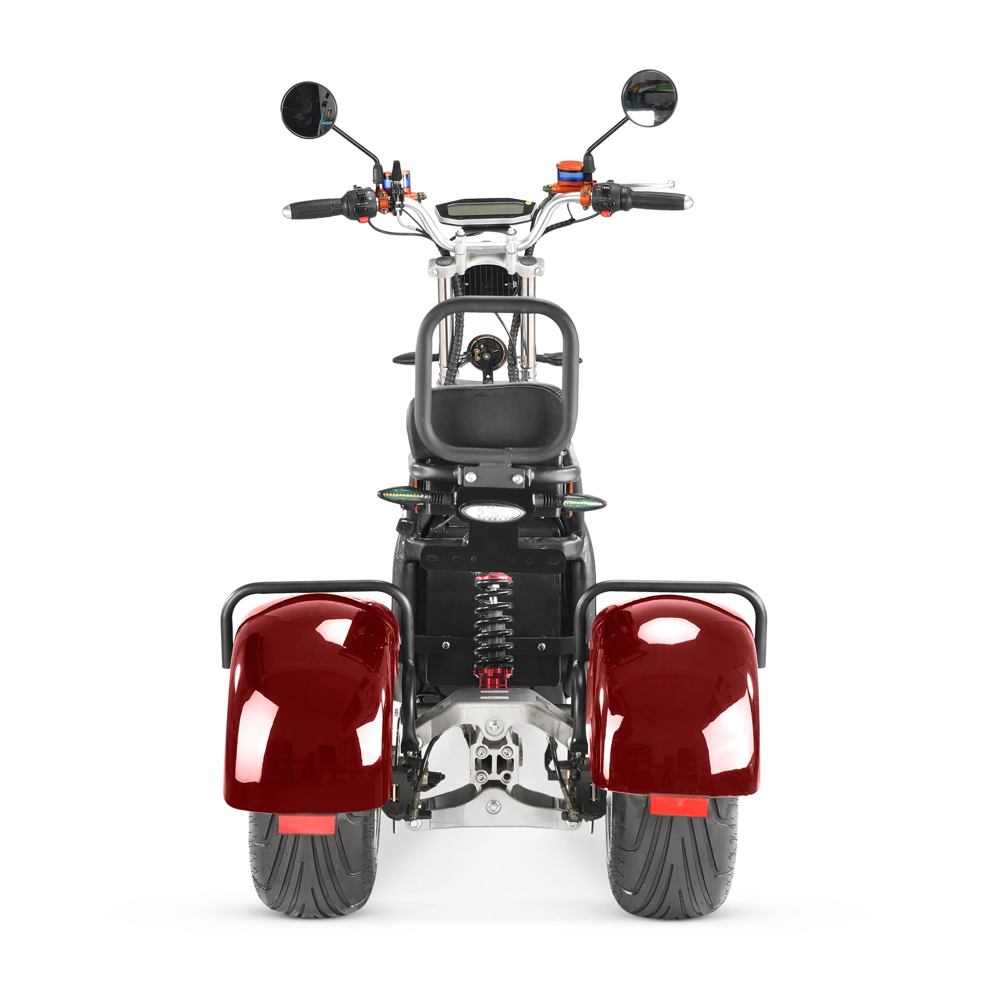 Netherlands Warehouse 4000w Dual 2000W Motor 55AH Battery Swing 3 Wheel ...