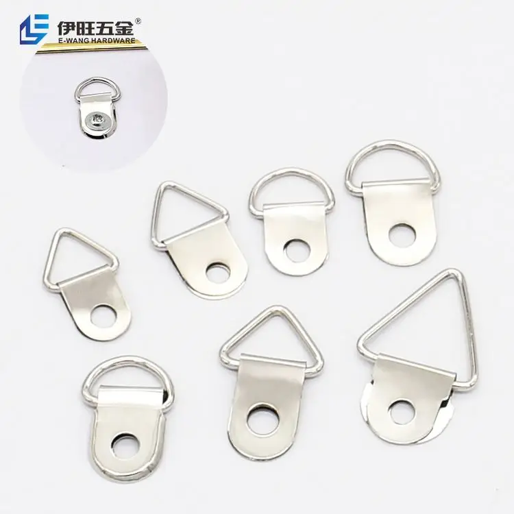YIWANG Triangle and D Shape Hooks Accessories Photo Frame Wall Concealed Hooks