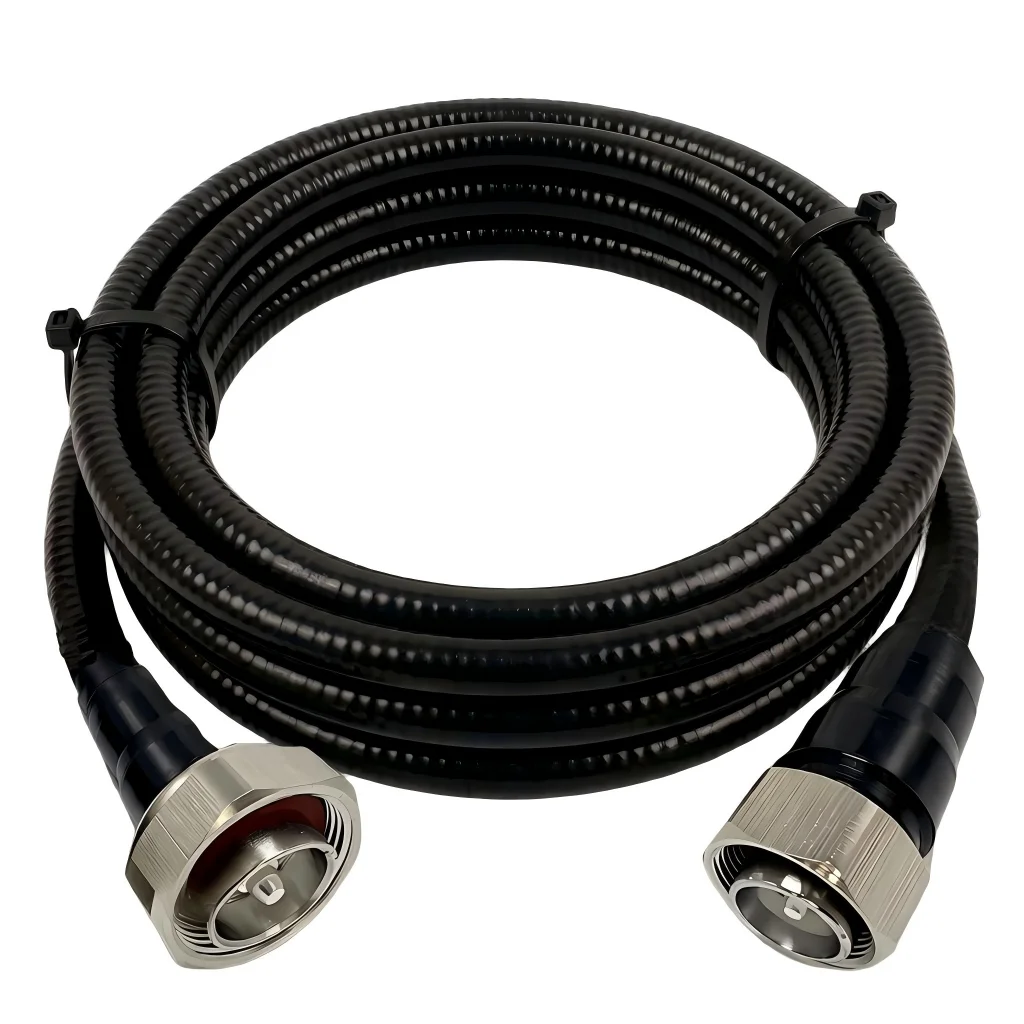 Factory Price L29-J-1/2 Flex-4310-J Cable Assembly 1/2 Flexible RF Coaxial Cable 7/16 DIN Male to Mini DIN Male