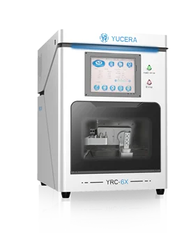 Yucera Dental Wet Milling Machine Dental Cad Cam 5 Axis Wet For Glass ...