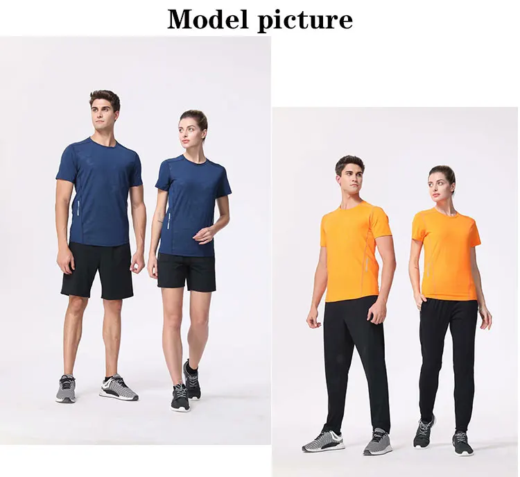 2022 New Sports Running Casual Wear Spandex Men's Sports Tshirt Gym