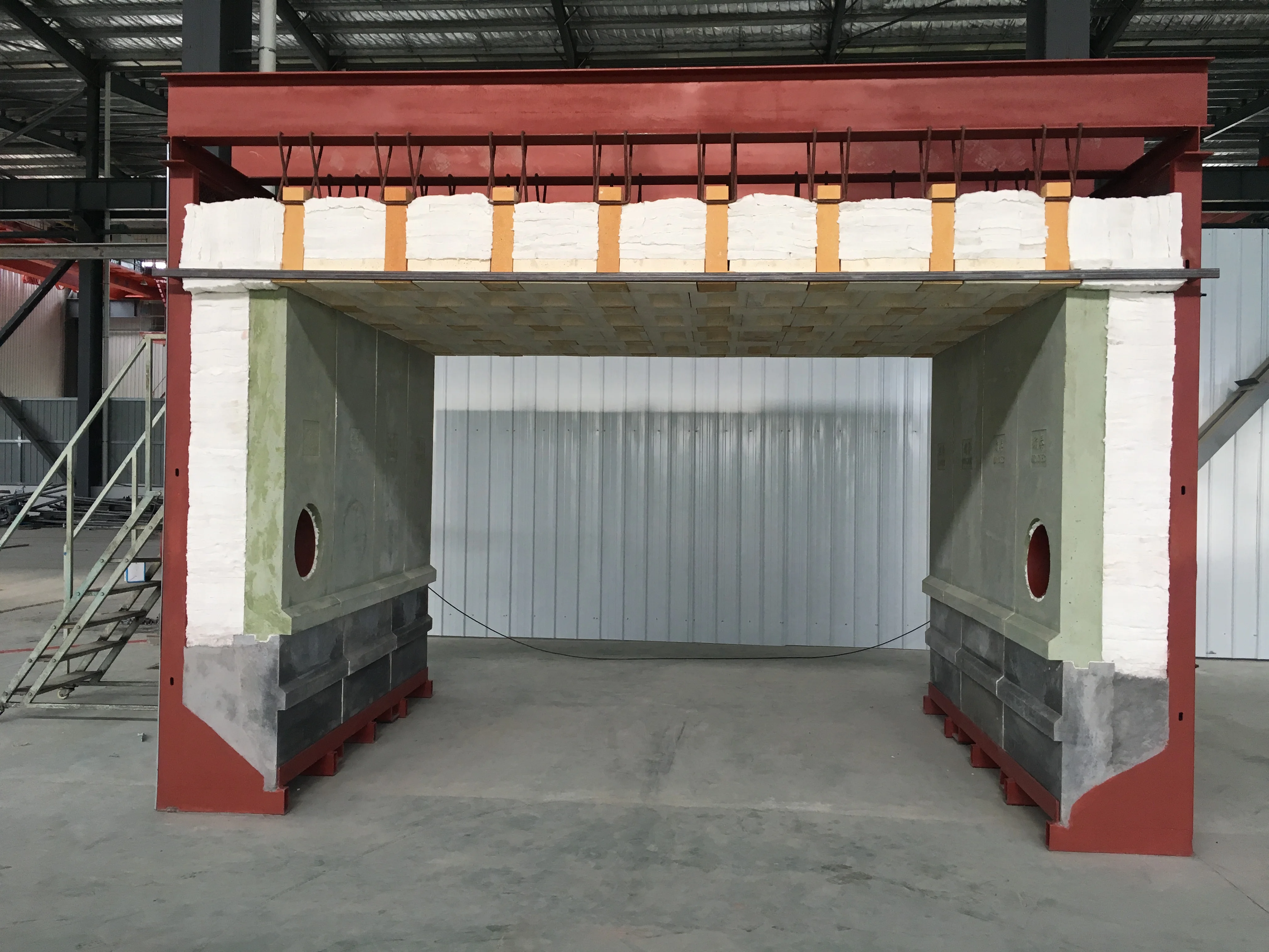 Clay Brick Tunnel Rotary Kiln Plant Kiln For Ceramics Brick Firing